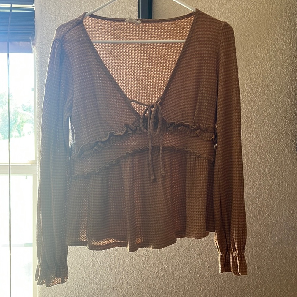 Peach Love blouse!